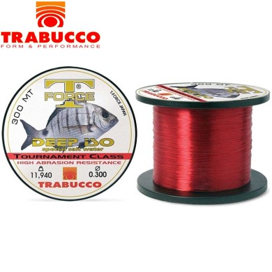 Леска Trabucco T-Force Deep Iso диаметр 0,405мм размотка 300м