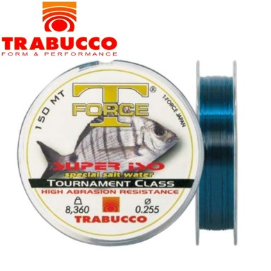 Леска Trabucco T-Force Tournament Class Super Iso диаметр 0,50мм размотка 300м Леска Trabucco T-Force Tournament Class Super Iso диаметр 0,50мм размотка 300м
