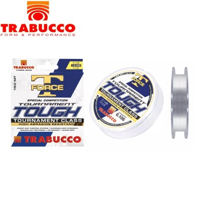 Леска Trabucco T-Force Tournament Tough диаметр 0,35мм размотка 500м прозрачная Леска Trabucco T-Force Tournament Tough диаметр 0,35мм размотка 500м прозрачная