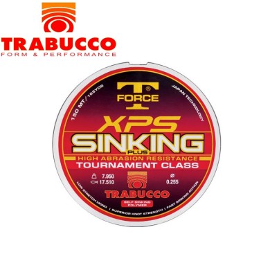 Леска Trabucco T-Force XPS Sinking Plus диаметр 0,18мм размотка 150м Леска Trabucco T-Force XPS Sinking Plus диаметр 0,18мм размотка 150м