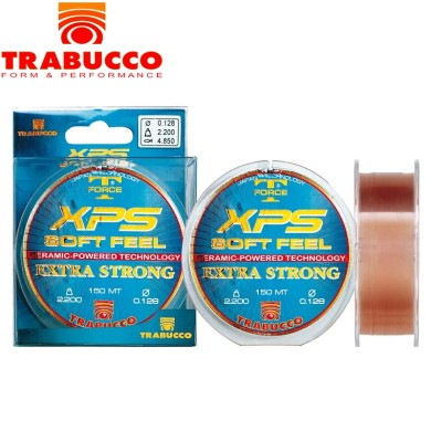 Леска Trabucco T-Force XPS Soft Feel диаметр 0,181мм размотка 150м светло-коричневая