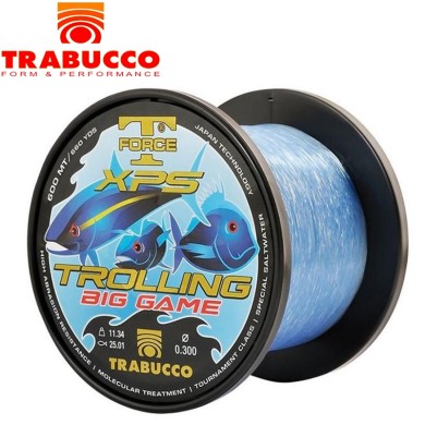 Леска Trabucco T-Force XPS Trolling Big Game диаметр 0,30мм размотка 600м