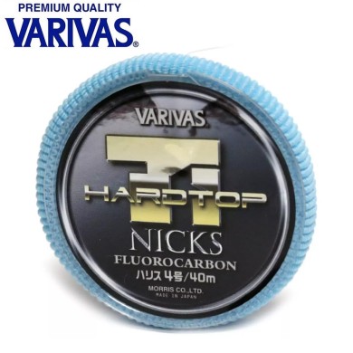 Флюорокарбон Varivas Hardtop Ti Nicks диаметр 0,33мм размотка 40м прозрачный Флюорокарбон Varivas Hardtop Ti Nicks диаметр 0,33мм размотка 40м прозрачный