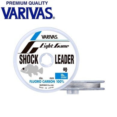 Флюорокарбон Varivas Light Game Shock Leader Fluoro диаметр 0,148мм размотка 30м Флюорокарбон Varivas Light Game Shock Leader Fluoro диаметр 0,148мм размотка 30м
