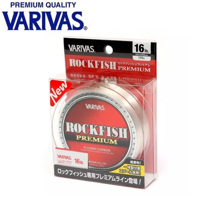 Флюорокарбон Varivas Rock Fish Premium диаметр 0,33мм размотка 150м Флюорокарбон Varivas Rock Fish Premium диаметр 0,33мм размотка 150м