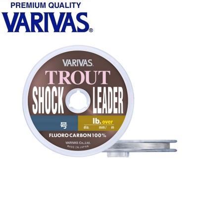 Флюорокарбон Varivas Trout Shock Leader Fluoro размотка 30м прозрачный