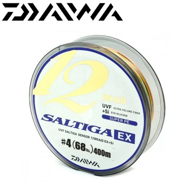 Шнур Daiwa UVF Saltiga Sensor X12EX+SI #8,0 диаметр 0,47мм размотка 300м Шнур Daiwa UVF Saltiga Sensor X12EX+SI #8,0 диаметр 0,47мм размотка 300м
