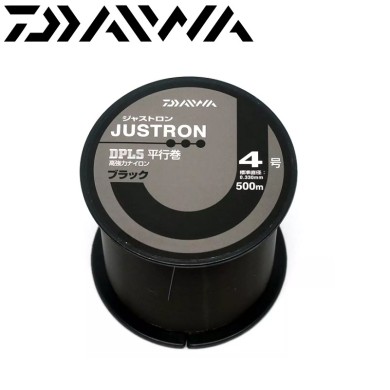 Леска Daiwa Justron DPLS BK диаметр 0,23мм размотка 500м