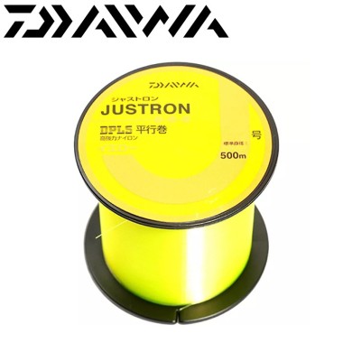 Леска Daiwa Justron DPLS Y диаметр 0,26мм размотка 500м