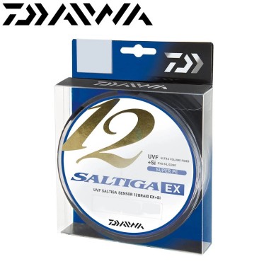 Шнур Daiwa Saltiga 12 Braid EX+Si MC #1,2 диаметр 0,14мм размотка 300м разноцветный Шнур Daiwa Saltiga 12 Braid EX+Si MC #1,2 диаметр 0,14мм размотка 300м разноцветный