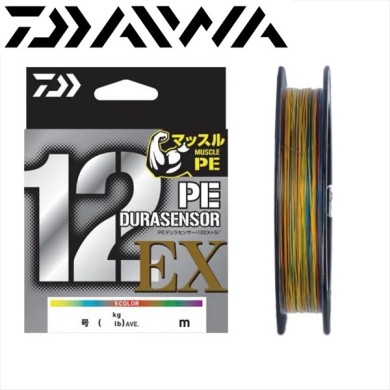 Шнур Daiwa UVF PE Dura Sensor X12 EX+Si3 5C #1,2 диаметр 0,185мм размотка 200м разноцветный Шнур Daiwa UVF PE Dura Sensor X12 EX+Si3 5C #1,2 диаметр 0,185мм размотка 200м разноцветный