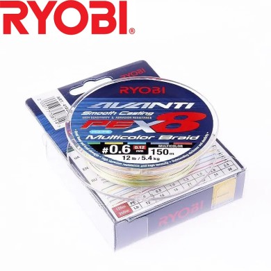 Шнур Ryobi Avanti X8 MC размотка 150м разноцветный