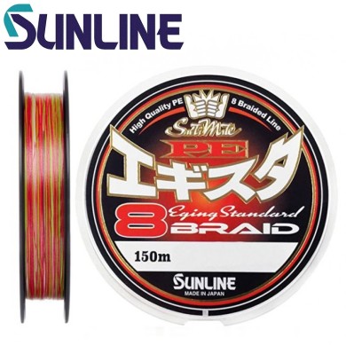 Шнур Sunline PE Egista x8 #0,5 диаметр 0,117мм размотка 150м Шнур Sunline PE Egista x8 #0,5 диаметр 0,117мм размотка 150м