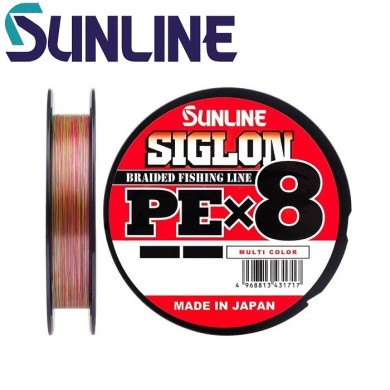 Шнур Sunline Siglon PE х8 Multi #1,7 диаметр 0,223мм размотка 150м Шнур Sunline Siglon PE х8 Multi #1,7 диаметр 0,223мм размотка 150м