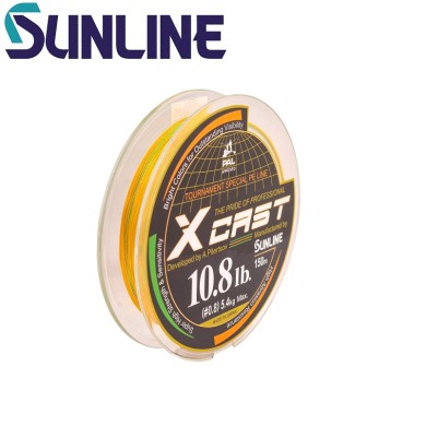 Шнур Sunline X Cast Orange-Green #0,8 диаметр 0,148мм размотка 150м Шнур Sunline X Cast Orange-Green #0,8 диаметр 0,148мм размотка 150м