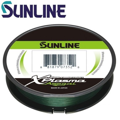 Шнур Sunline X-Plasma Dark-Green #1,0 диаметр 0,171мм размотка 150м 
