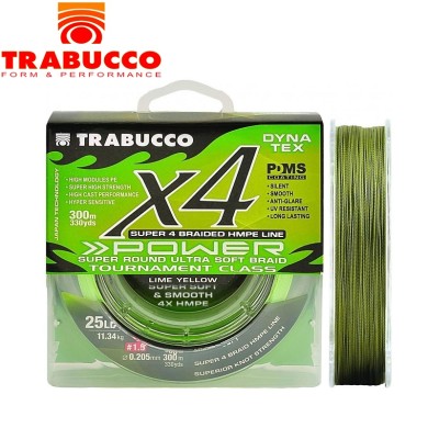 Шнур Trabucco Dyna-Tex X4 Power UV MG #0,2 диаметр 0,084мм размотка 150м Шнур Trabucco Dyna-Tex X4 Power UV MG #0,2 диаметр 0,084мм размотка 150м