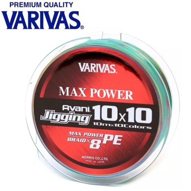 Шнур Varivas New Avani Jigging 10*10 Max #3 диаметр 0,285мм размотка 200м