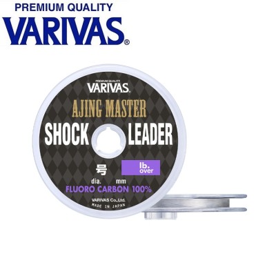 Моношоклидер Varivas Ajing Master Shock Leader Fuoro размотка 30м прозрачный