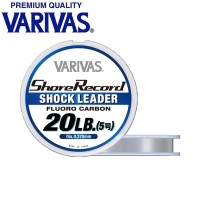 Шок-лидер Varivas Shore Record Shock Leader Fluoro размотка 30м прозрачный