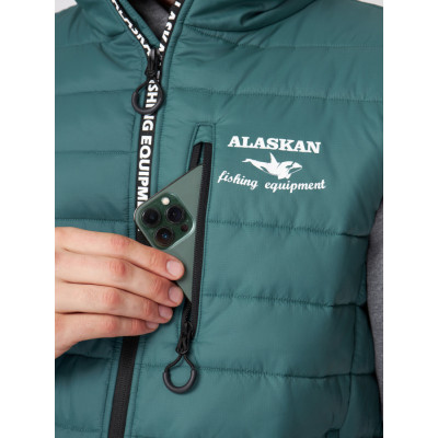 Жилет утеплённый стёганый Alaskan Juneau Vest Green