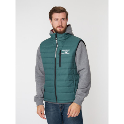 Жилет утеплённый стёганый Alaskan Juneau Vest Green