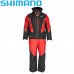 Костюм для рыбалки чёрно-красного цвета Shimano Nexus Gore-Tex Warm Suit RB-119T