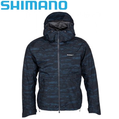 Куртка Shimano DryShield Explore Warm Jacket тёмно-синяя
