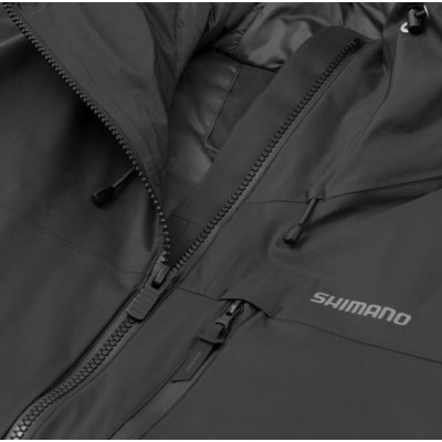 Куртка демисезонная Shimano Durast Warm Short Rain Jacket Black