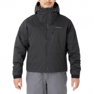 Куртка демисезонная Shimano Durast Warm Short Rain Jacket Black