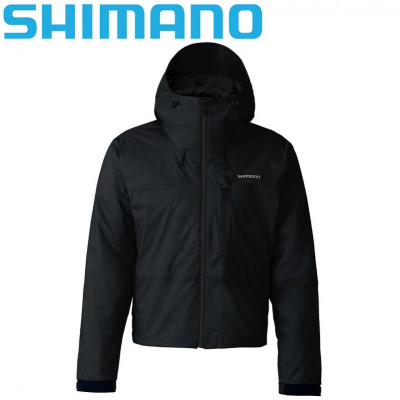 Куртка демисезонная Shimano Durast Warm Short Rain Jacket Black