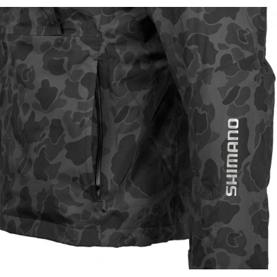 Куртка тёплая Shimano Gore-Tex Explore Warm Jacket Black Duck Camo