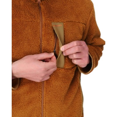 Куртка флисовая Simms Coldweather Fleece Stonefly
