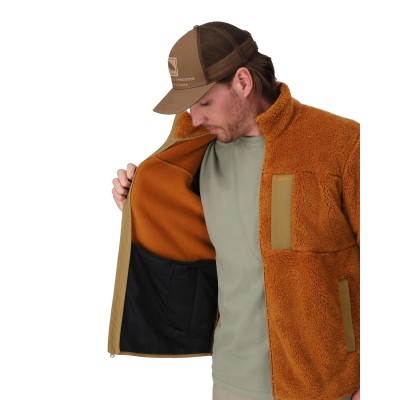 Куртка флисовая Simms Coldweather Fleece Stonefly