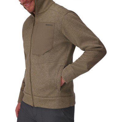 Куртка флисовая Simms Harbor Fleece Sturgeon Heather