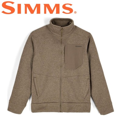 Куртка флисовая Simms Harbor Fleece Sturgeon Heather