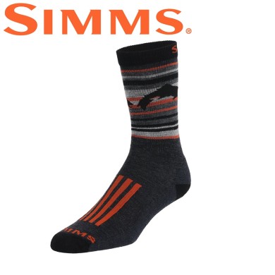 Носки Simms Daily Sock Carbon Носки Simms Daily Sock Carbon