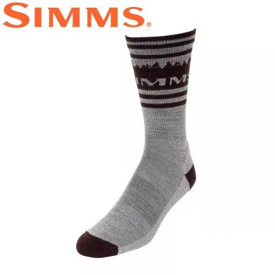 Носки Simms Daily Sock Treeline Mahogany