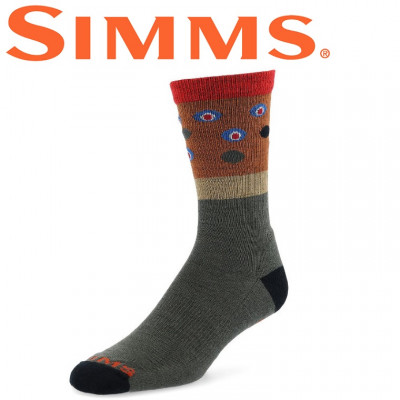 Термоноски Simms Daily Sock Troutscape