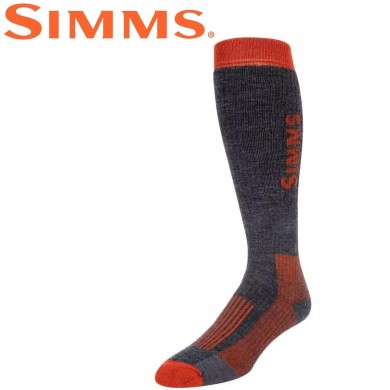Носки Simms Merino Midweight OTC Sock Carbon