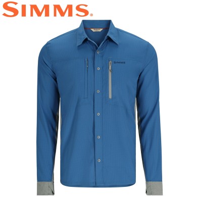 Рубашка Simms Intruder BiComp Shirt Nightfall/Cinder