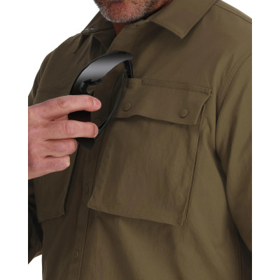 Рубашка с длинным рукавом Simms Lodge Work Shirt Driftwood