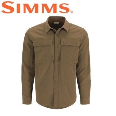 Рубашка Simms Lodge Work Shirt Driftwood