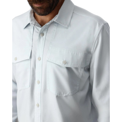 Рубашка с длинным рукавом Simms No-See-Um Bugstopper Shirt Bimini Blue Heather