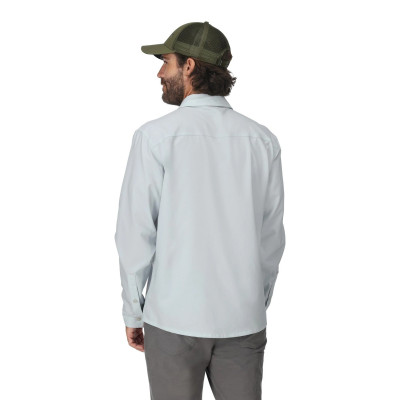 Рубашка с длинным рукавом Simms No-See-Um Bugstopper Shirt Bimini Blue Heather