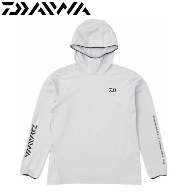 Худи Daiwa Stretch Hoodie Light Gray