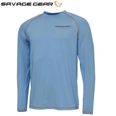 Реглан Savage Gear Aqua UV Long Sleeve Tee