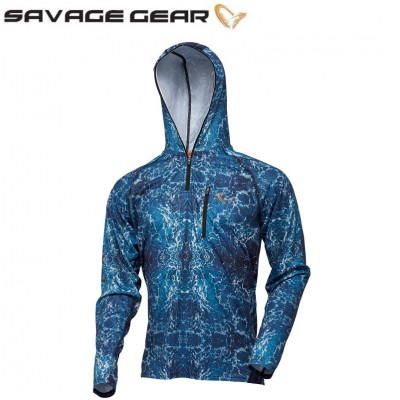 Реглан Savage Gear Salt UV Hoodie