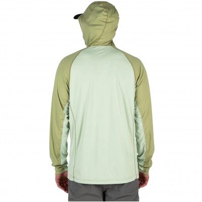 Худи Simms Bugstopper SolarFlex Hoody Light Green/Sage Heather