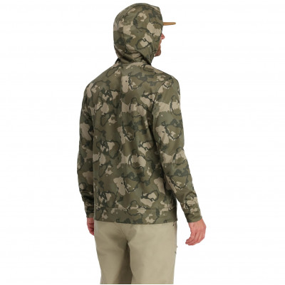 Худи Simms Challenger Hoody Regiment Camo Olive Drab